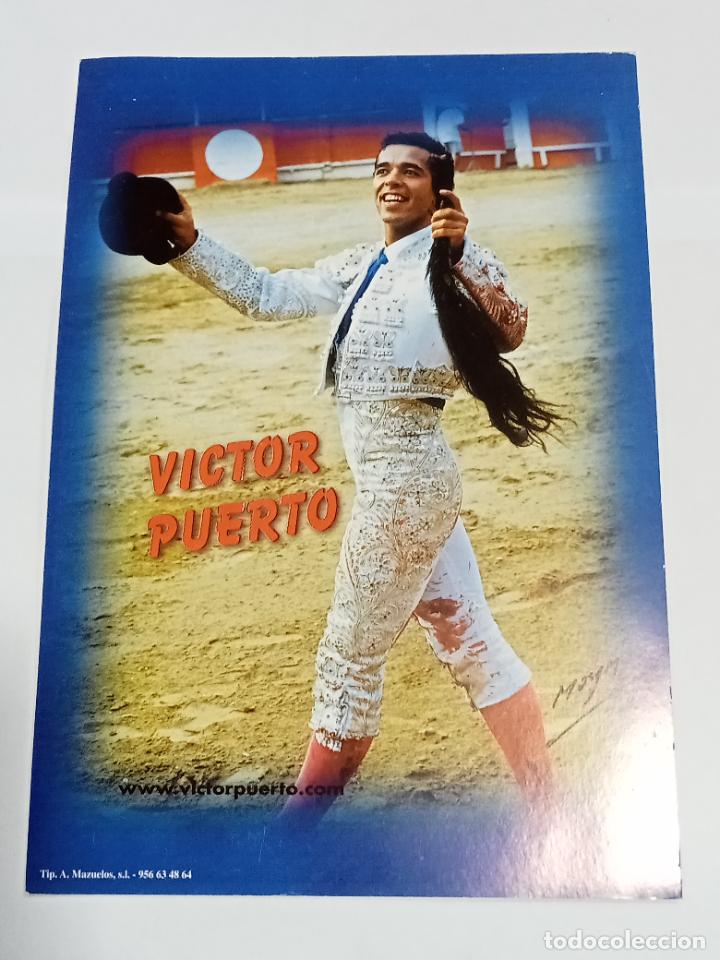 Tauromaquia: LAMINA. IMAGEN DE TORERO. TAUROMAQUIA. VICTOR PUERTO. 16 X 23 CM