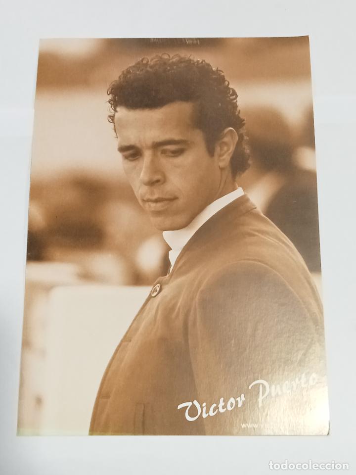 Stierkampf: LAMINA. IMAGEN DE TORERO. TAUROMAQUIA. VICTOR PUERTO. 15 X 21 CM