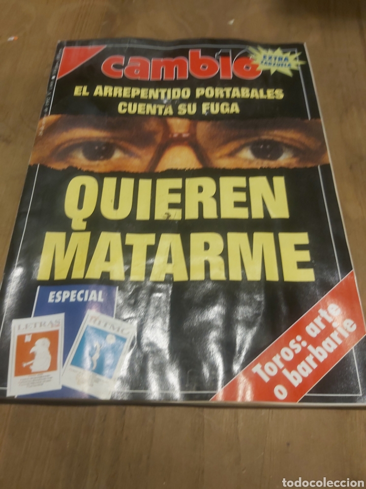 Tauromachie: CAMBI&Oacute; 16 1992 TOROS O BARBARIE / PORTABALES QUIEREN MATARME =ZARZUELA VER SUMARIO XABIER ARZALLUS/
