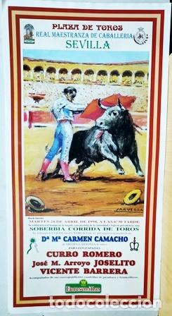 Tauromaquia: CARTEL PLAZA DE TOROS REAL MAESTRANZA DE CABALLERIA DE SEVILLA 28 ABRIL 1998 - CARTELTOROS-0455 ,8