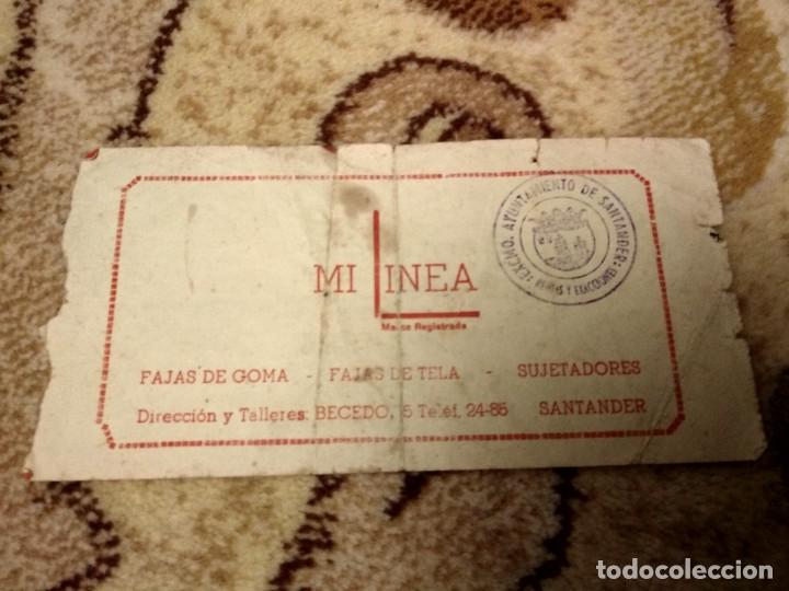 Tauromaquia: Entrada Toros Santander 1958 - Foto 2