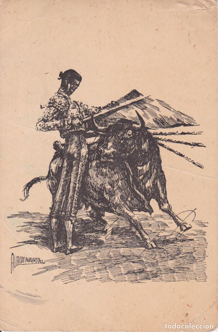 Tauromaquia: 6 POSTALES DE MANOLETE VISTO POR ALCALDE MOLINERO - 1947 - SIN CIRCULAR - (VER FOTOS)