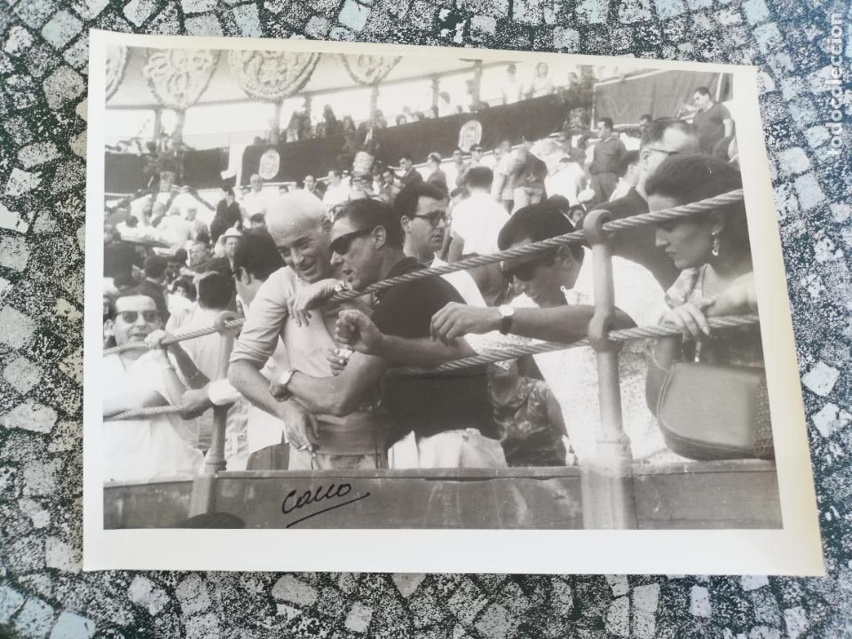 Tauromaquia: FOTOGRAFIA ANTIGUA. TAUROMAQUIA. TORERO ORDO&Ntilde;EZ. FOTO CANO. 18 X 24 CM APROX.