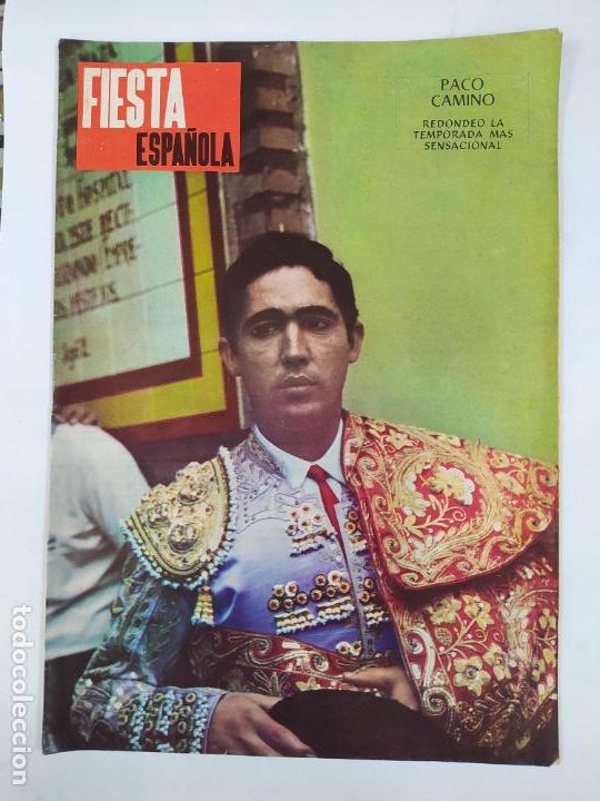 Tauromachie: REVISTA FIESTA ESPA&Ntilde;OLA N&ordm; 327. A&Ntilde;OI VI. 26 DE SEPTIEMBRE DE 1967. PACO CAMINO. TOROS. TDKR75