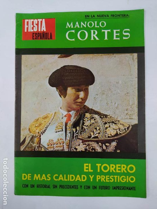 Tauromachie: REVISTA FIESTA ESPA&Ntilde;OLA N&ordm; 349 A&Ntilde;O VIII. 30 DE ABRIL DE 1968. TOROS. TDKR75