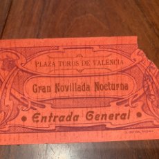 Tauromaquia: MIGUEL MARTÍ “PIPA”, EMILIO GABARDA “GABARDITO” Y COPAO, ENTRADA TOROS VALENCIA, 1 DE AGOSTO 1907