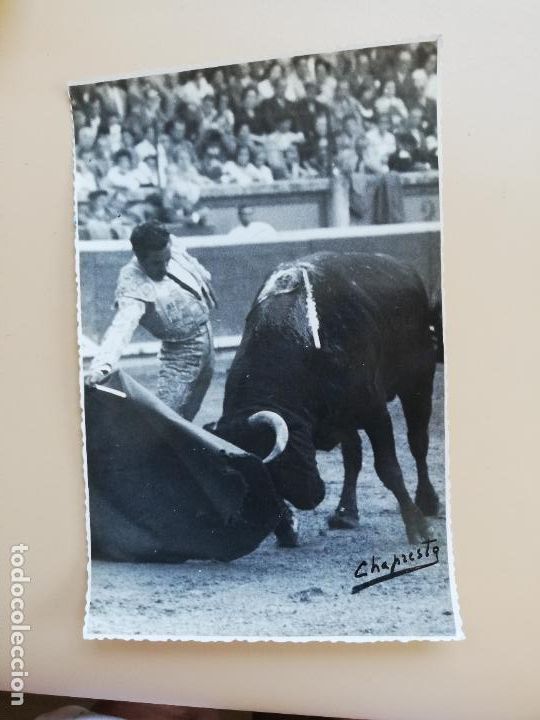 Tauromaquia: FOTOGRAFIA ANTIGUA. TAUROMAQUIA. TORERO JOSELITO HUERTA. FOTO CHAPRESTO. 18 X 11.5 CM APROX.