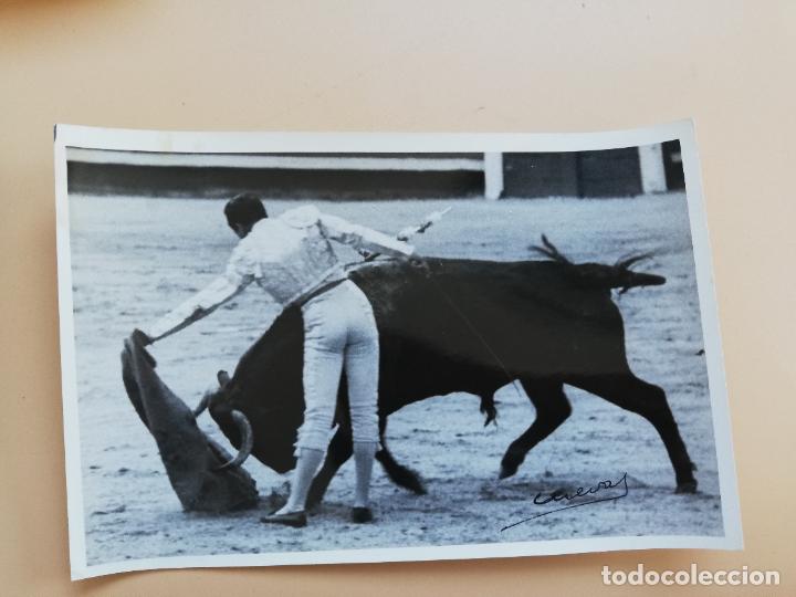 Tauromaquia: FOTOGRAFIA ANTIGUA. TAUROMAQUIA. TORERO JOSELITO HUERTA. FOTO CUEVAS. 12 X 17.5 CM APROX.