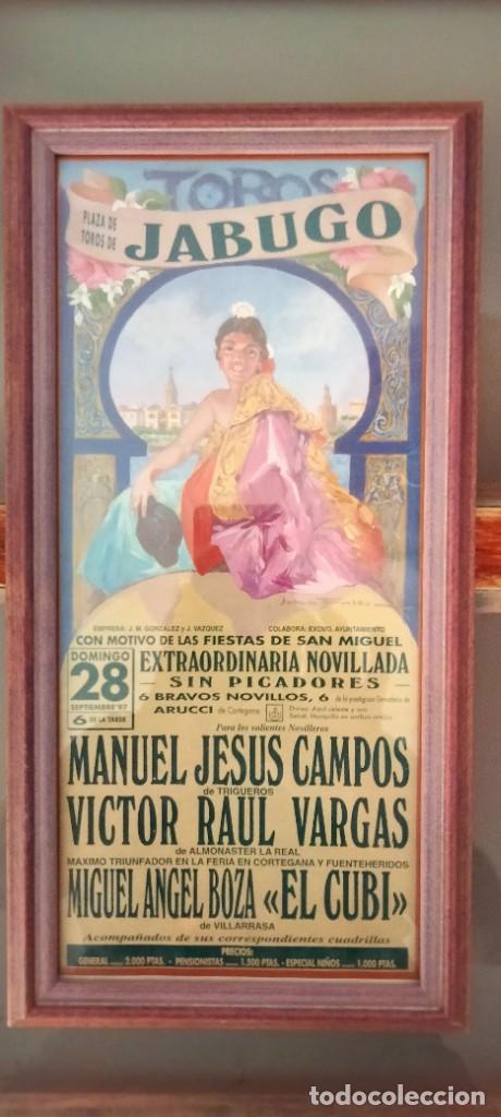 Tauromaquia: CARTEL DE TOROS EN JABUGO - FIESTAS DE SAN MIGUEL, 1997