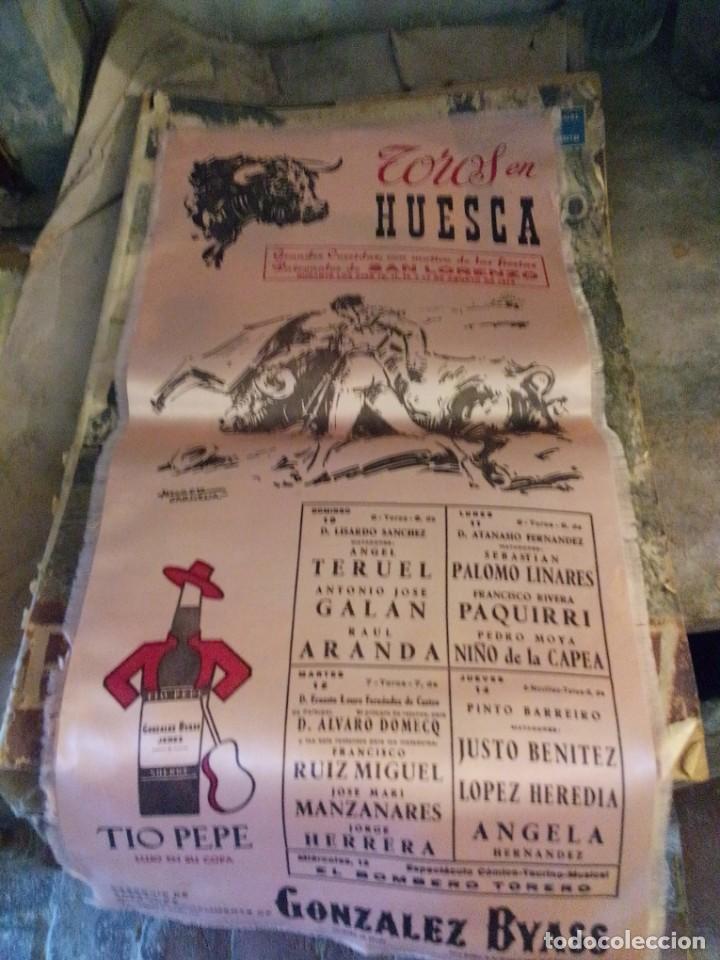 Tauromaquia: Cartel seda toros Huesca 1975