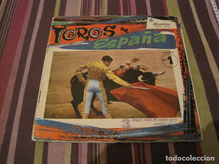 Tauromaquia: EP TOROS EN ESPA&Ntilde;A ALHAMBRA 71066 GATEFOLD - Foto 1