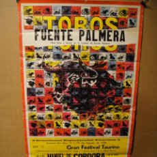 Tauromaquia: CARTEL DE TOROS DE FUENTE PALMERAS , CORDOBA. Lote 362275120