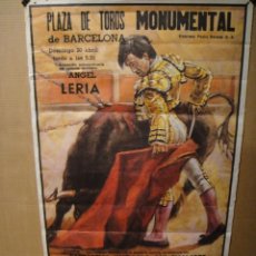 Tauromaquia: CARTEL DE TOROS DE LA MONUMENTAL DE BARCELONA. Lote 362275545