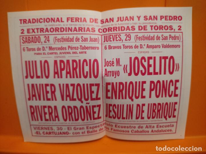 Tauromaquia: TOROS SEGOVIA 1995 *** JUNIO JESULIN JOSELITO PONCE ORDO&Ntilde;EZ JAVIER VAZQUEZ PASE MANO 13 X 9 CM