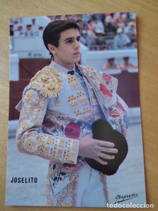 Tauromaquia: JOSELITO 1989 FERIA SEVILLA 1989 CAJA AHORROS RONDA PROGRAMA MANO TAMA&Ntilde;O POSTAL TOROS