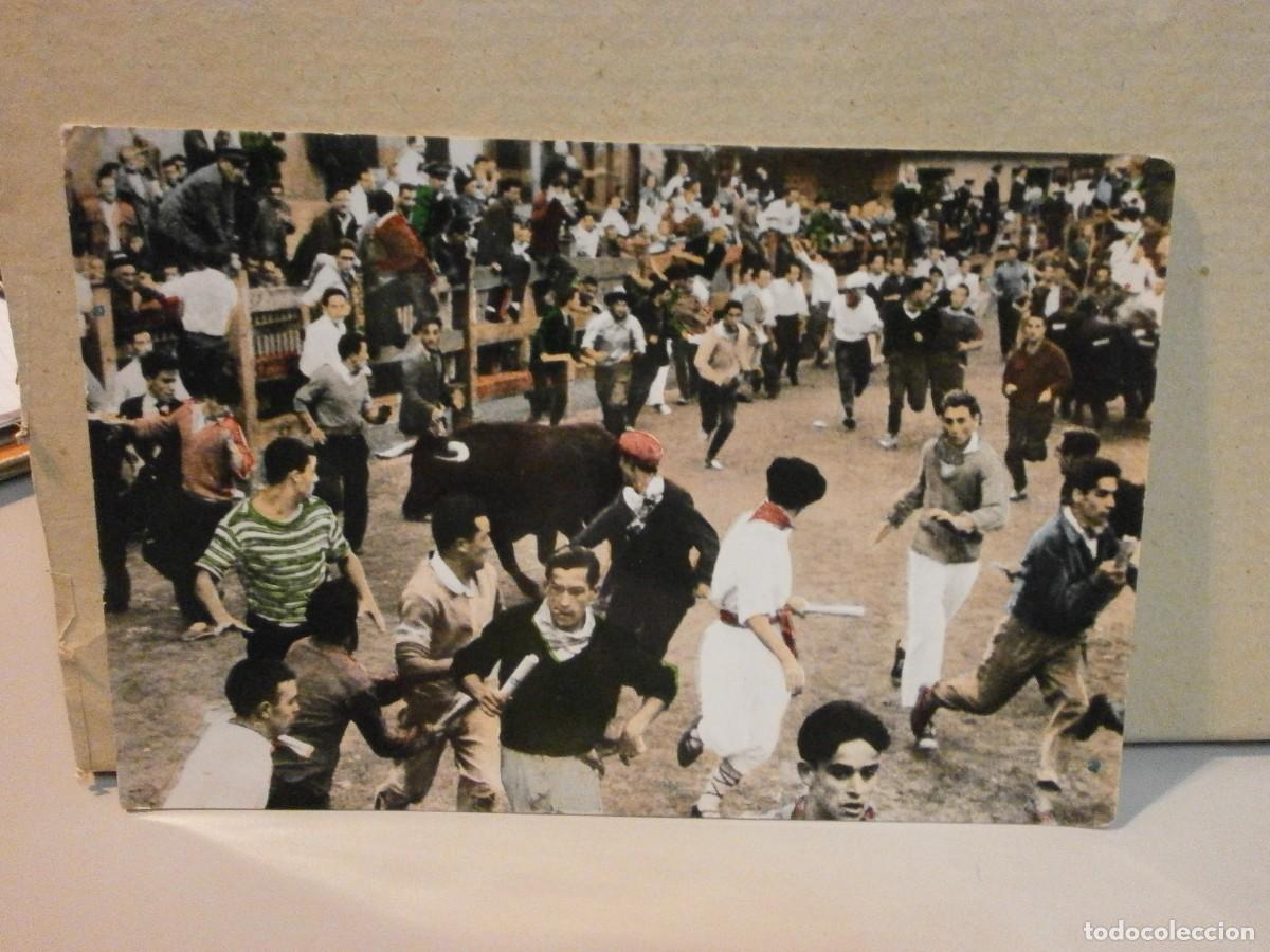 Tauromaquia: antigua postal san fermines pamplona