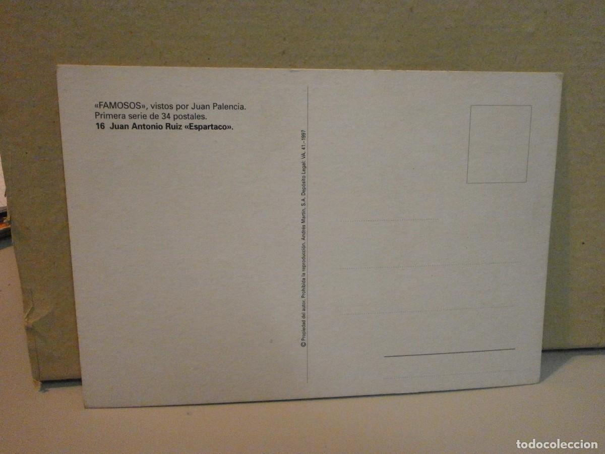 Tauromaquia: antigua postal torero espartaco - Foto 2