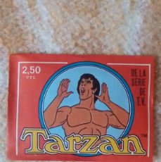 Tauromaquia: ANTIGUO SOBRE DE CROMOS SIN ABRIR CERRADO TARZAN EDITORIAL FHER 1979 OLD PACKAGE PACKET OF CARDS....