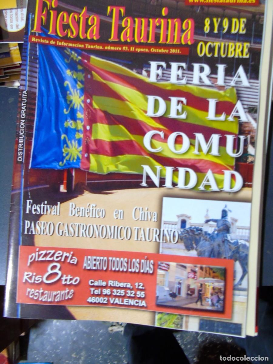 Tauromaquia: REVISTA FIESTA TAURINA N&ordm; 53 OCT. 2011