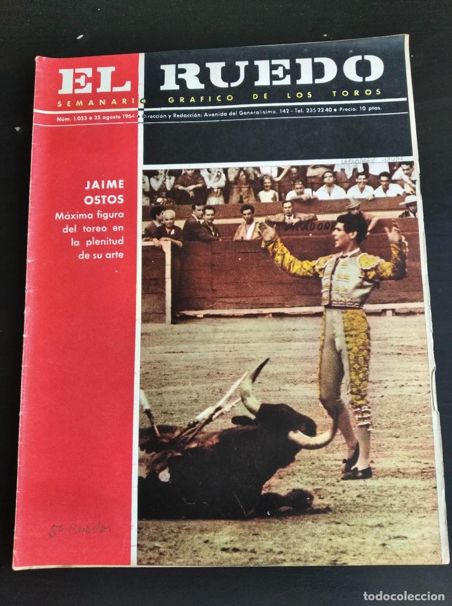 Tauromaquia: REVISTA EL RUEDO. N&ordm; 1053. A&Ntilde;O 1964. EN LA FERIA DE BILBAO, EL CORDOB&Eacute;S. JOSELITO HUERTA. TOR.. LEER
