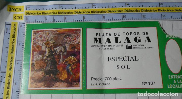 Stierkampf: ENTRADA CORRIDA PLAZA DE TOROS M&Aacute;LAGA MALAGUETA. 1995 285
