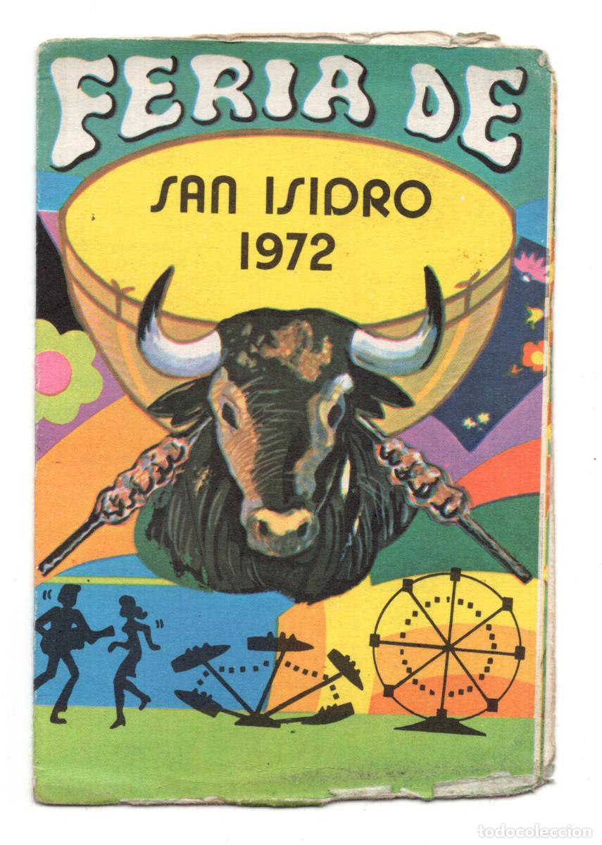 Tauromaquia: FERIA DE SAN ISIDRO MADRID 1972, PROGRAMA DE LAS CORRIDAS. - Foto 1