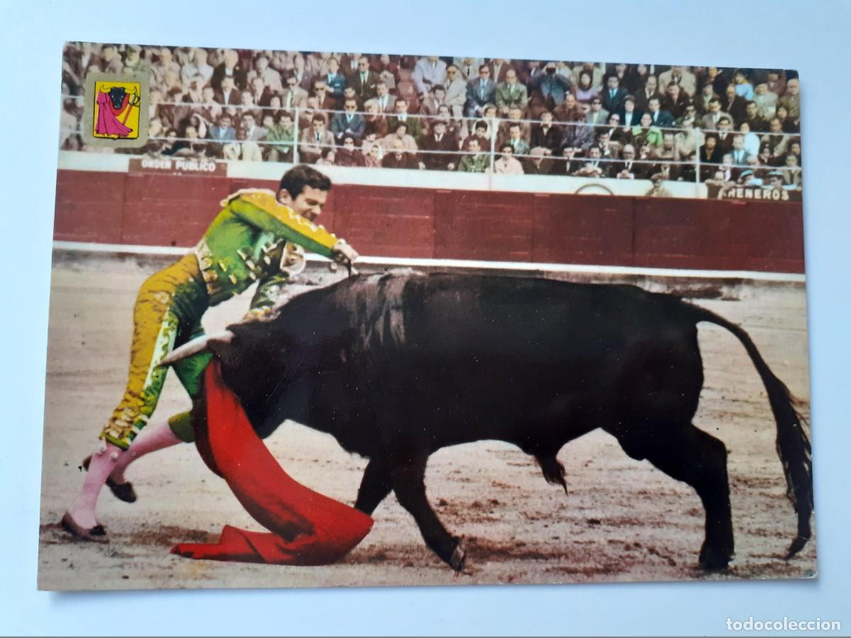 Bullfighting: POSTAL - CORIDA DE TOROS - SUERTE DE MATAR. UN VOLAPIE - CASANOVAS 10 - S/C