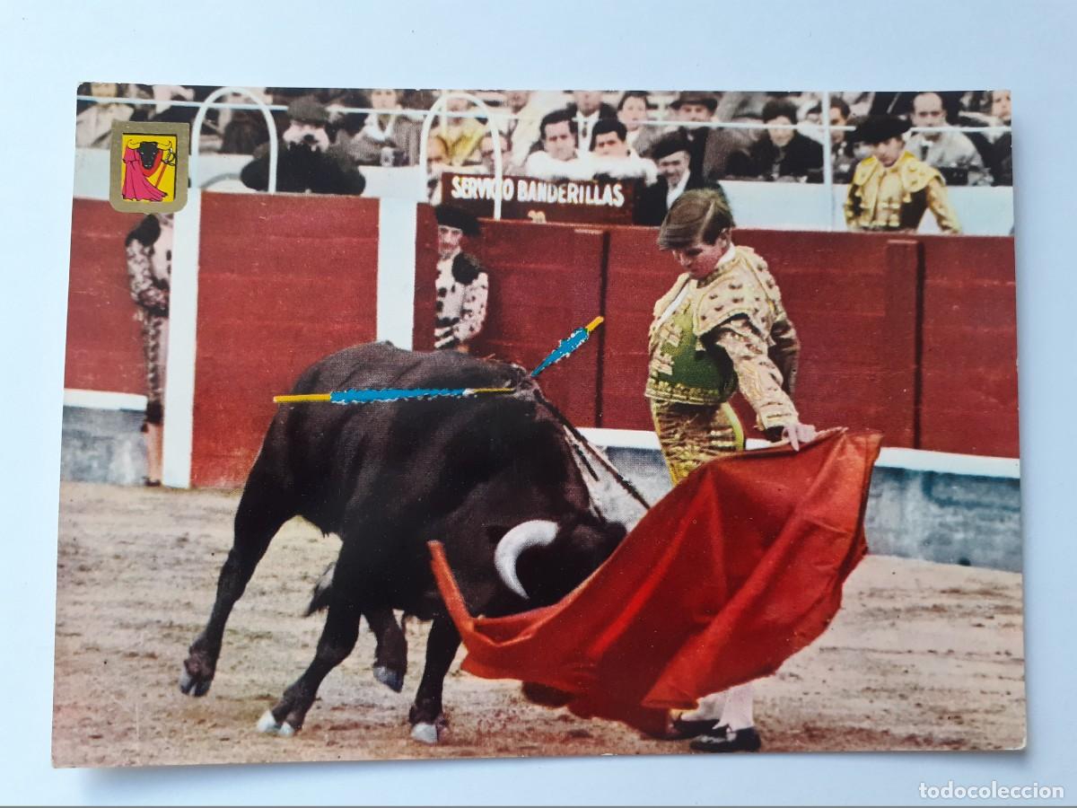 Bullfighting: POSTAL - CORIDA DE TOROS - FAENA DE MULETA UN NATURAL - CASANOVAS 9 - S/C
