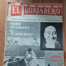 Tauromaquia: EL BURLADERO Nº 85 - SEMANARIO GRÁFICO DE LA FIESTA BRAVA - AÑO 1965 - EN PORTADA ANTONIO BIENVENIDA. Lote 401875414