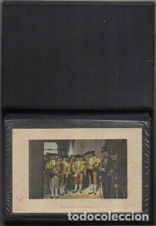 Bullfighting: ALBUM TAURINO. UNA CORRIDA DE TOROS. SERIE 97 (COLECCI&Oacute;N COMPLETA). 23 POSTALES P-TOR-368