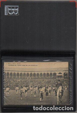 Tauromaquia: ALBUM TAURINO. CORRIDA DE TOROS N&ordm; 1. COLECCI&Oacute;N COMPLETA. 23 POSTALES P-TOR-369