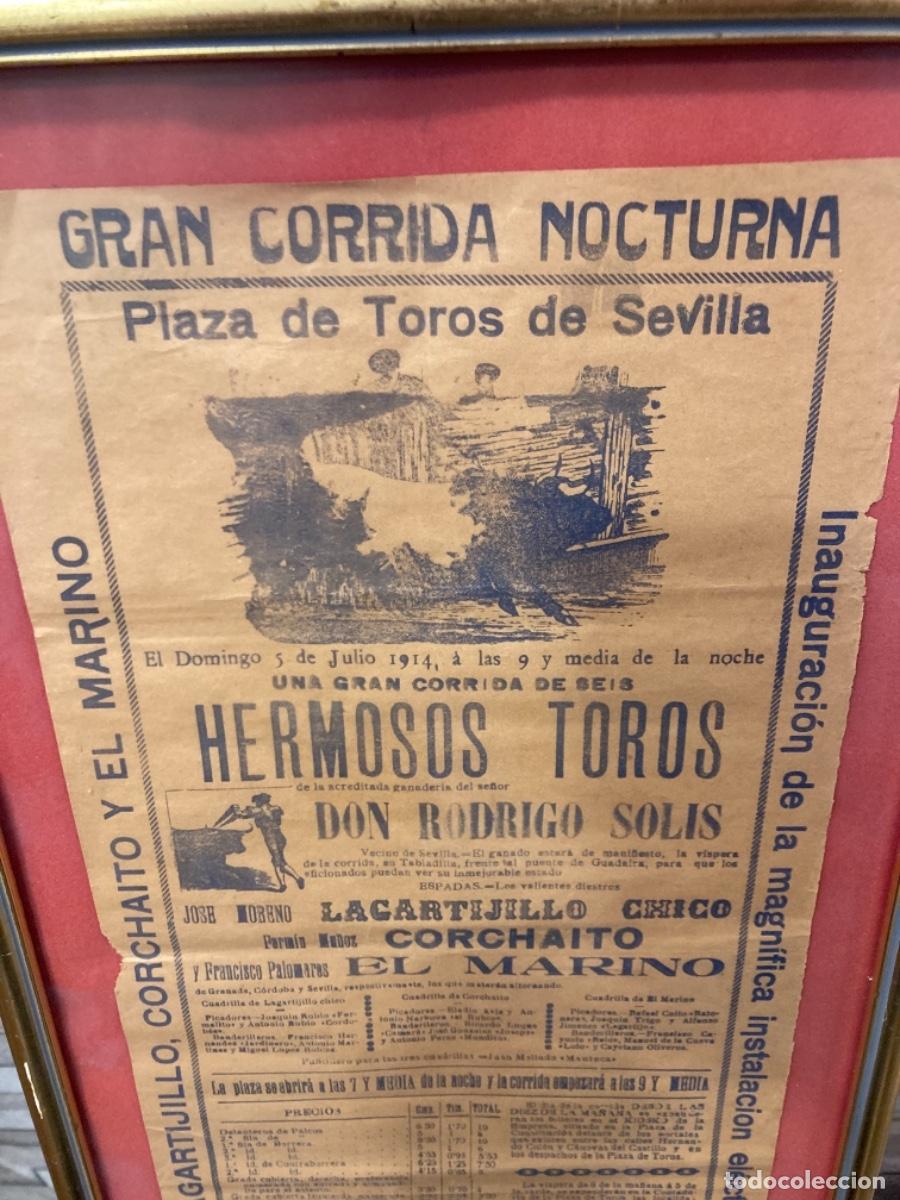 Tauromaquia: Antiguo cartel de toros - Foto 2