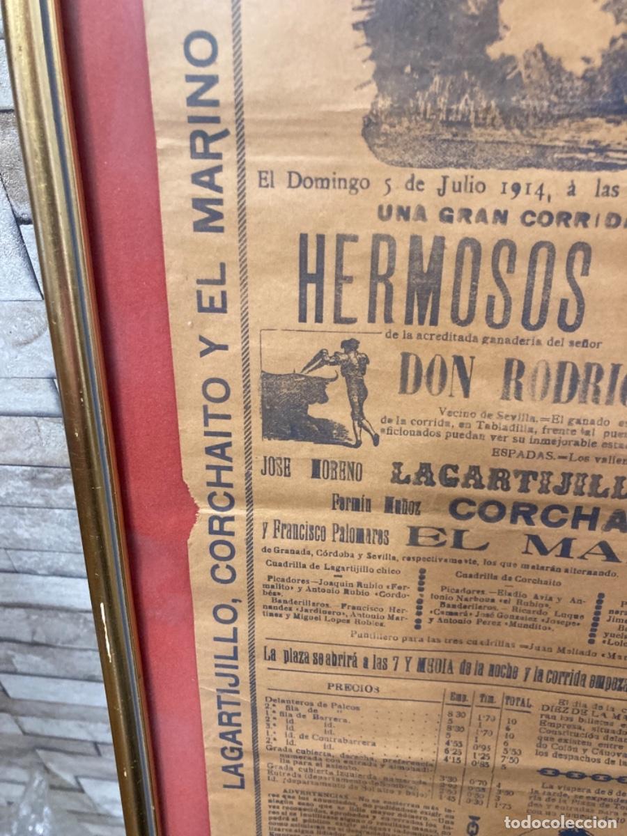 Tauromaquia: Antiguo cartel de toros - Foto 3