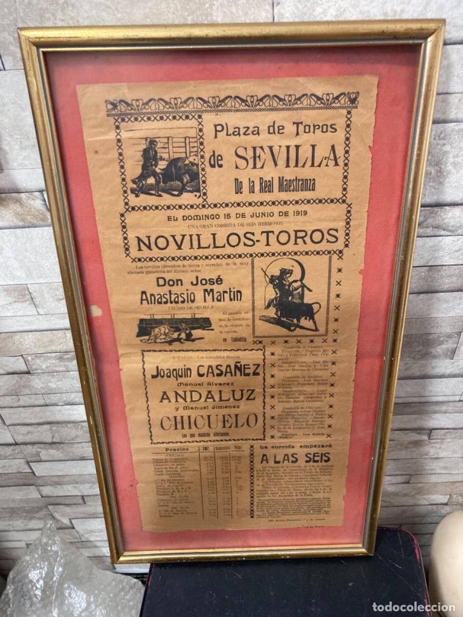 Tauromaquia: Antiguo cartel de toros - Foto 2