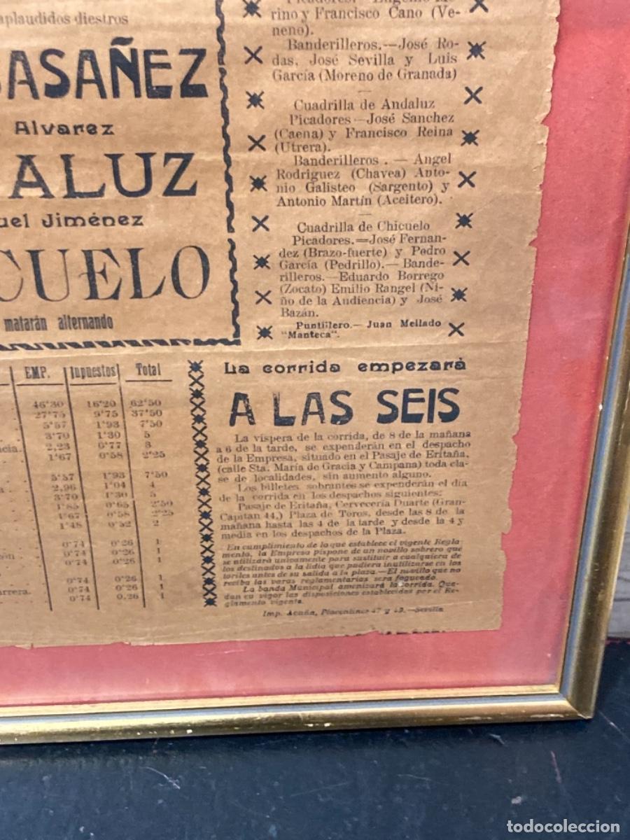 Tauromaquia: Antiguo cartel de toros - Foto 4