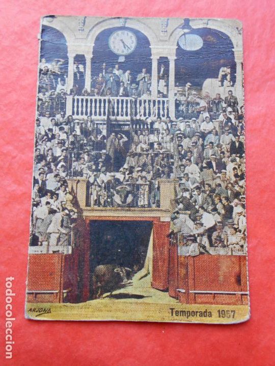 Tauromaquia: ABONO PLAZA DE TOROS DE SEVILLA A&Ntilde;O 1957 - Foto 1