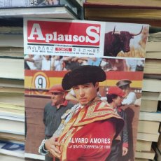 Tauromaquia: REVISTA APLAUSOS TOROS ALVARO AMORES LA GRATA SORPRESA DE 1988