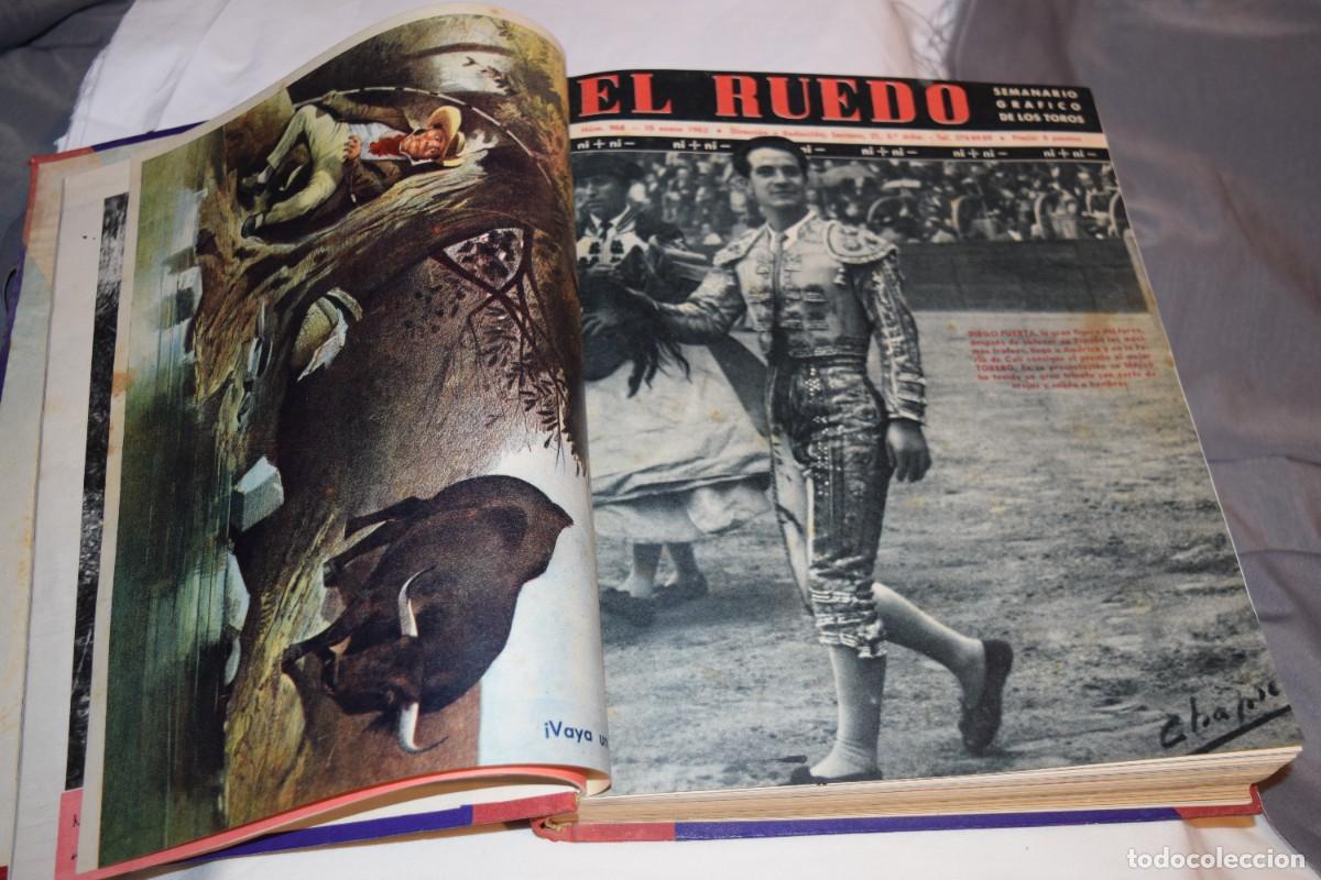 Tauromaquia: TOMO / EL RUEDO - 26 Ejemplares / Revistas consecutivas - De Enero a Junio de 1963 &iexcl;Muy buen estado!