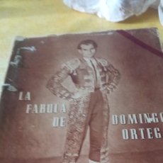 Tauromaquia: LA FÁBULA DE DOMINGO ORTEGA PYMY 75