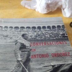 Tauromaquia: CONVERSACIONES CON ANTONIO ORDOÑEZ PYMY 75