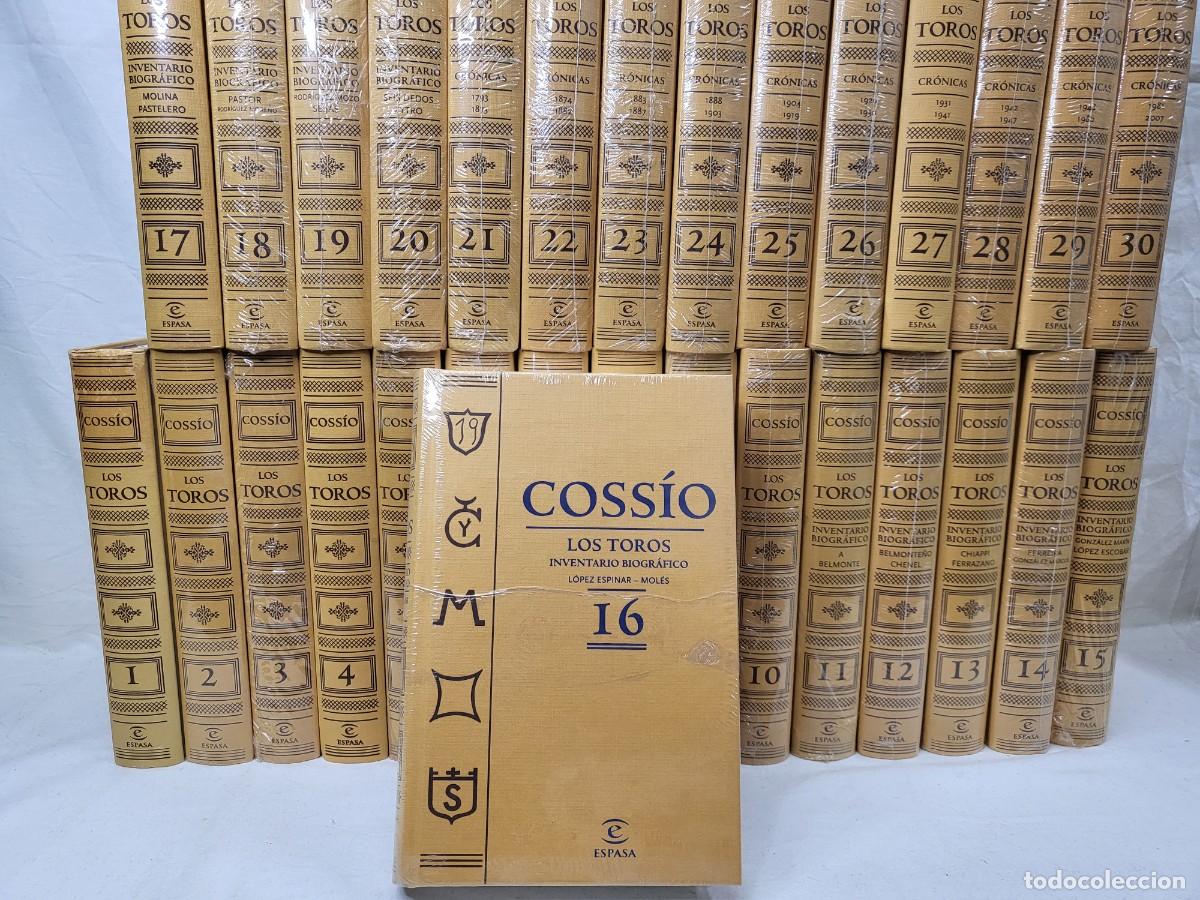 Tauromaquia: 30 TOMOS COMPLETA, COLECCION COSSIO , LOS TOROS - Foto 2