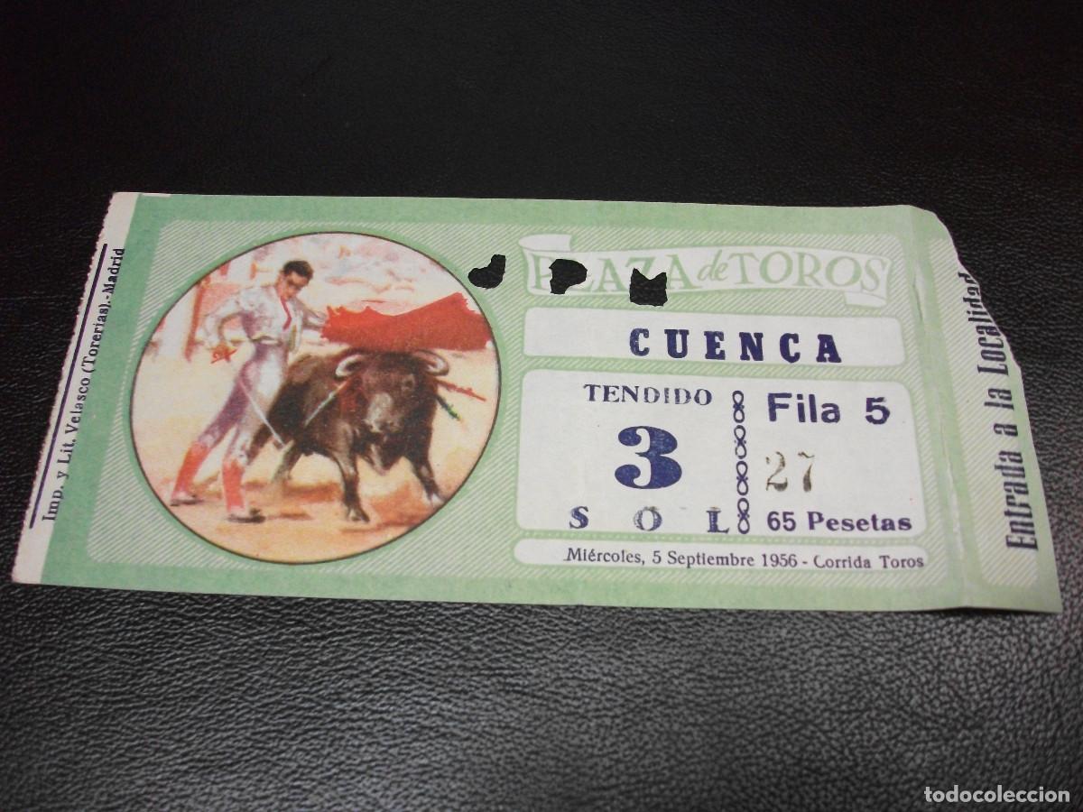 Tauromaquia: 1956 ENTRADA DE TOROS DE CUENCA - Foto 1