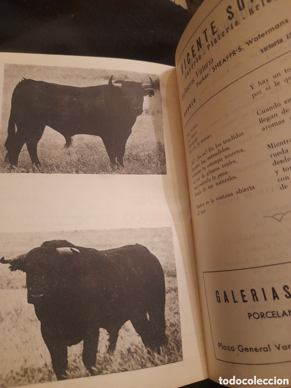 Tauromaquia: Programa, Gran Corrida de la Prensa de 1958 - Foto 7