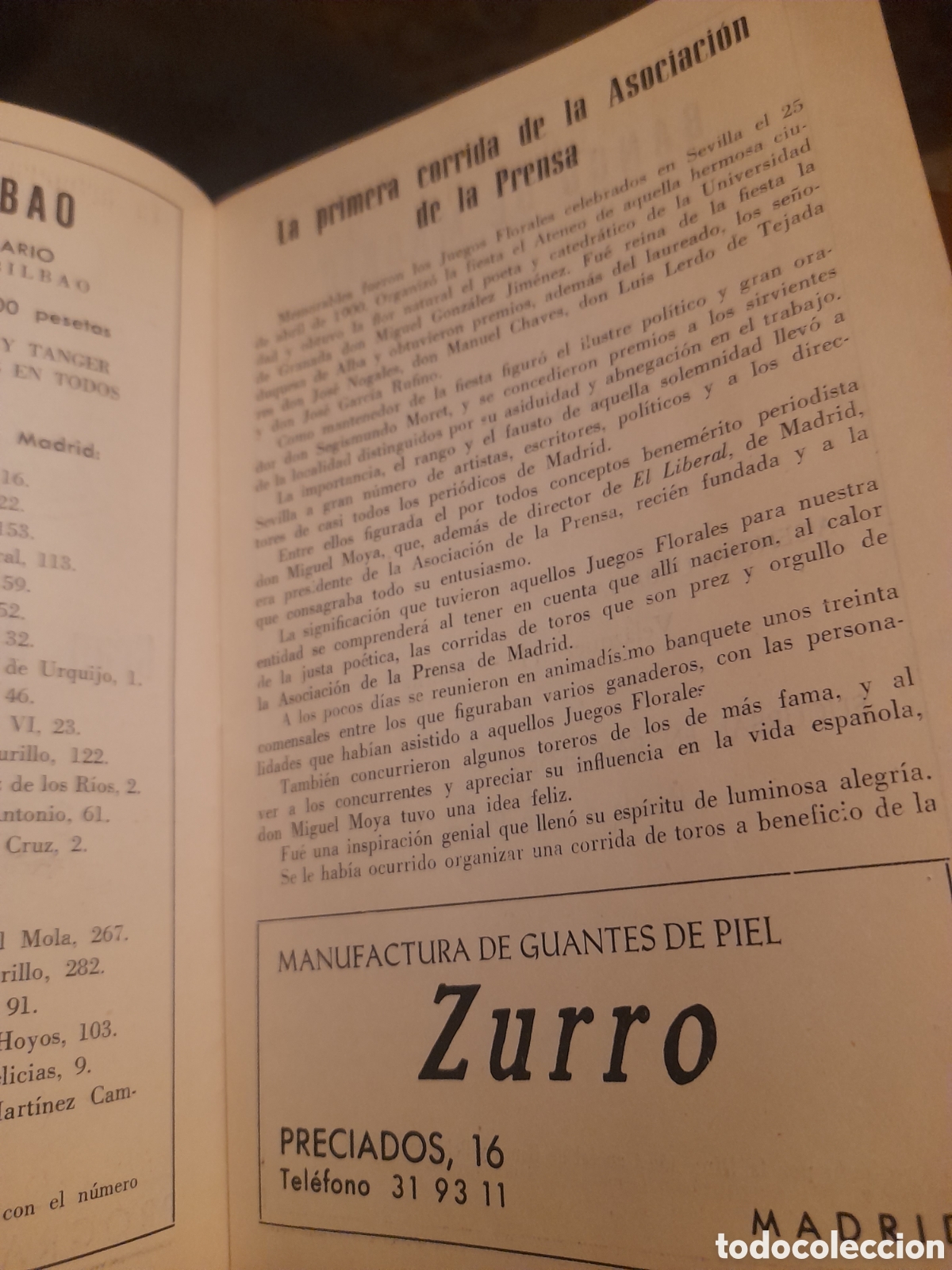 Tauromaquia: Programa, Gran Corrida de la Prensa de 1958 - Foto 13