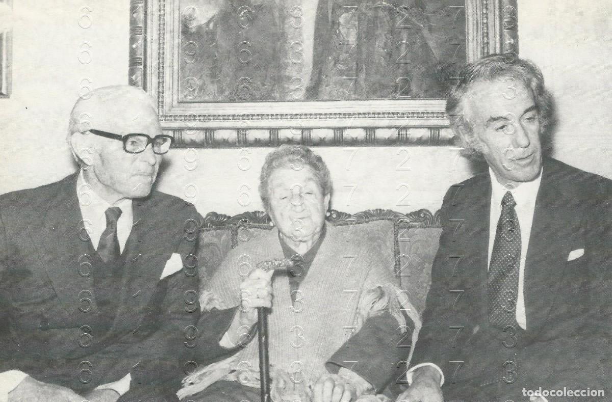 Tauromaquia: MADRE MANOLETE DOMINGO ORTEGA EL ESTUDIANTE 19X12 LAMINA FOTOGRAFICA DE PROCEDENCIA DESCONOCIDA U49