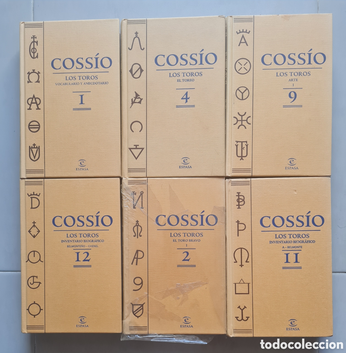 Tauromaquia: LOTE DE 6 LIBROS EL COSSIO - Foto 1