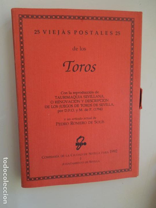 Tauromachie: 25 VIEJAS POSTALES 25 DE LOS TOROS - SEVILLA 1992 - CONTIENE 24.