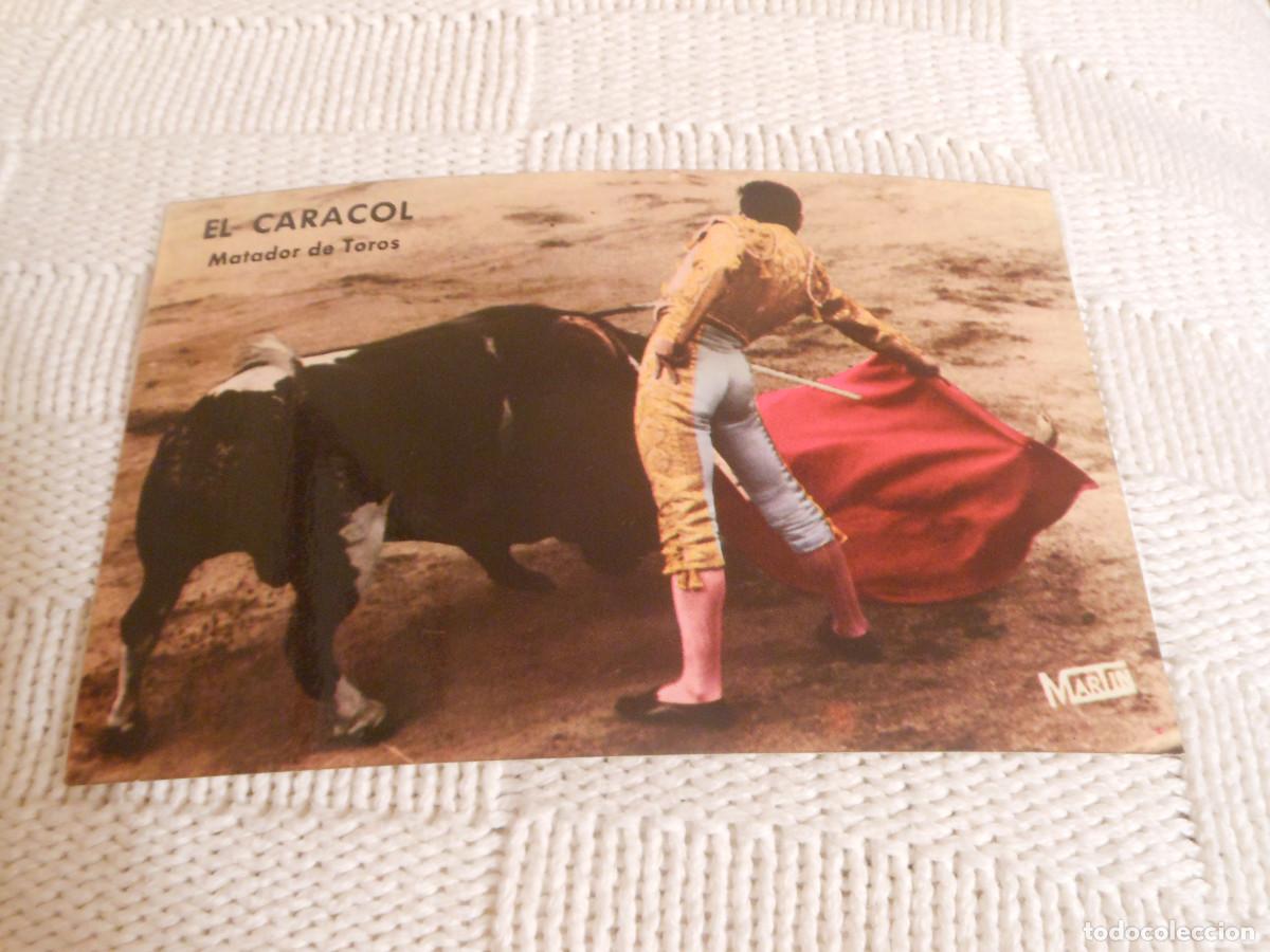 Tauromaquia: TARJETA POSTAL DE EL CARACOL TOROS - Foto 1