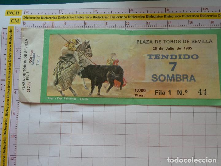 Stierkampf: ENTRADA DE TOROS TAUROMAQUIA. SEVILLA 25 JULIO 1985. 22