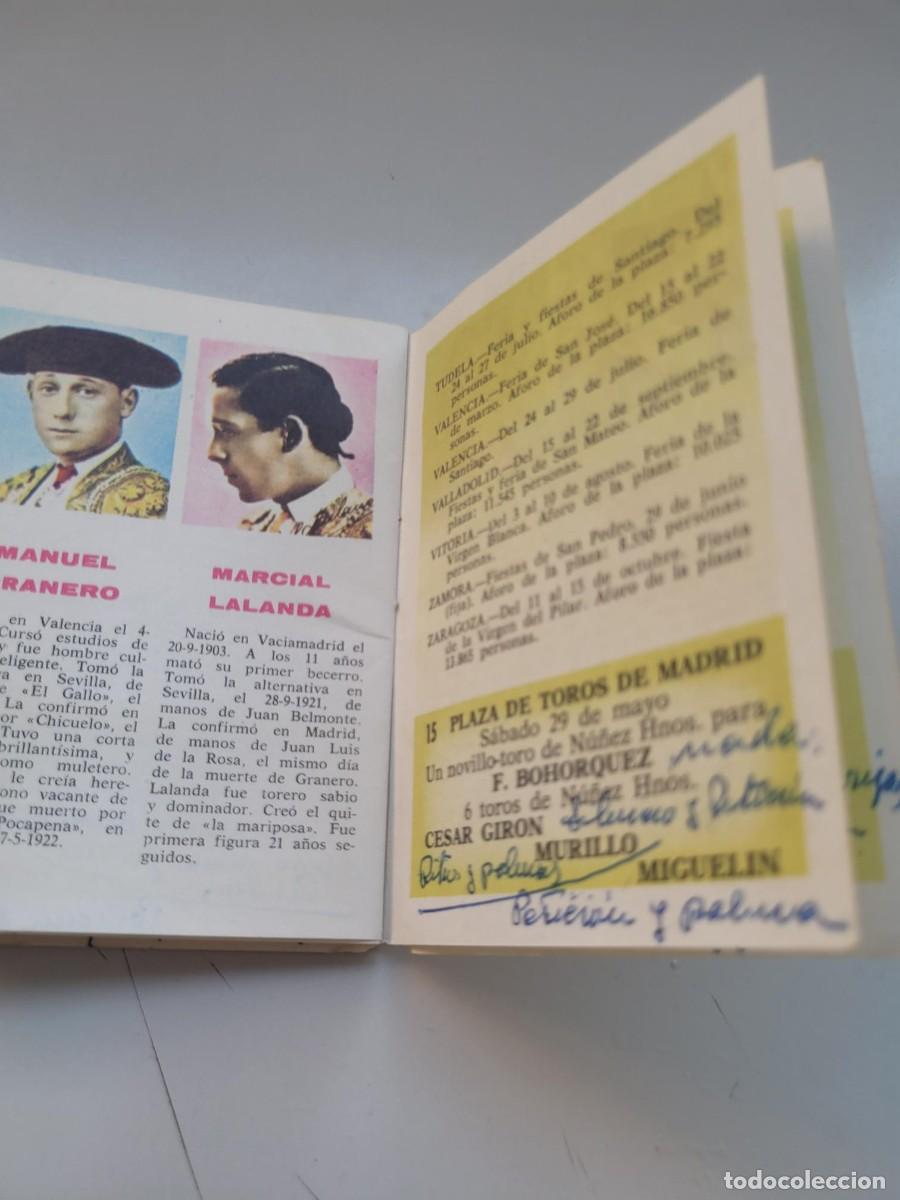 Tauromaquia: Programa Feria de San Isidro Madrid 1965 G3 - Foto 6